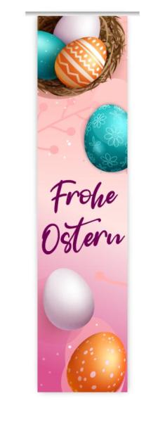 Schiebevorhang Ostermotiv modern